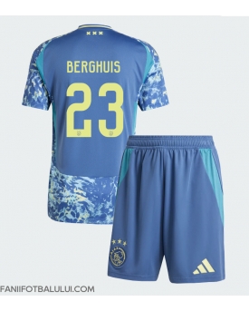 Ajax Steven Berghuis #23 Echipament de Fotbal Replică 2024-25 Copii Deplasare (+ Șorturi)